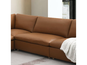 Brighton Brown Modular Armless Chair - Ornate Home