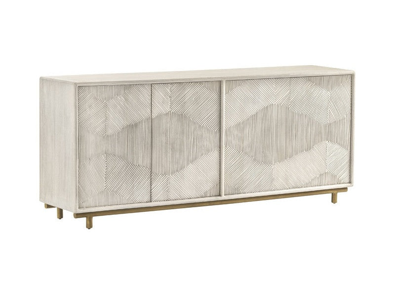 Brighton Cream/Gold Sideboard - Ornate Home