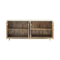 Brighton Cream/Gold Sideboard - Ornate Home