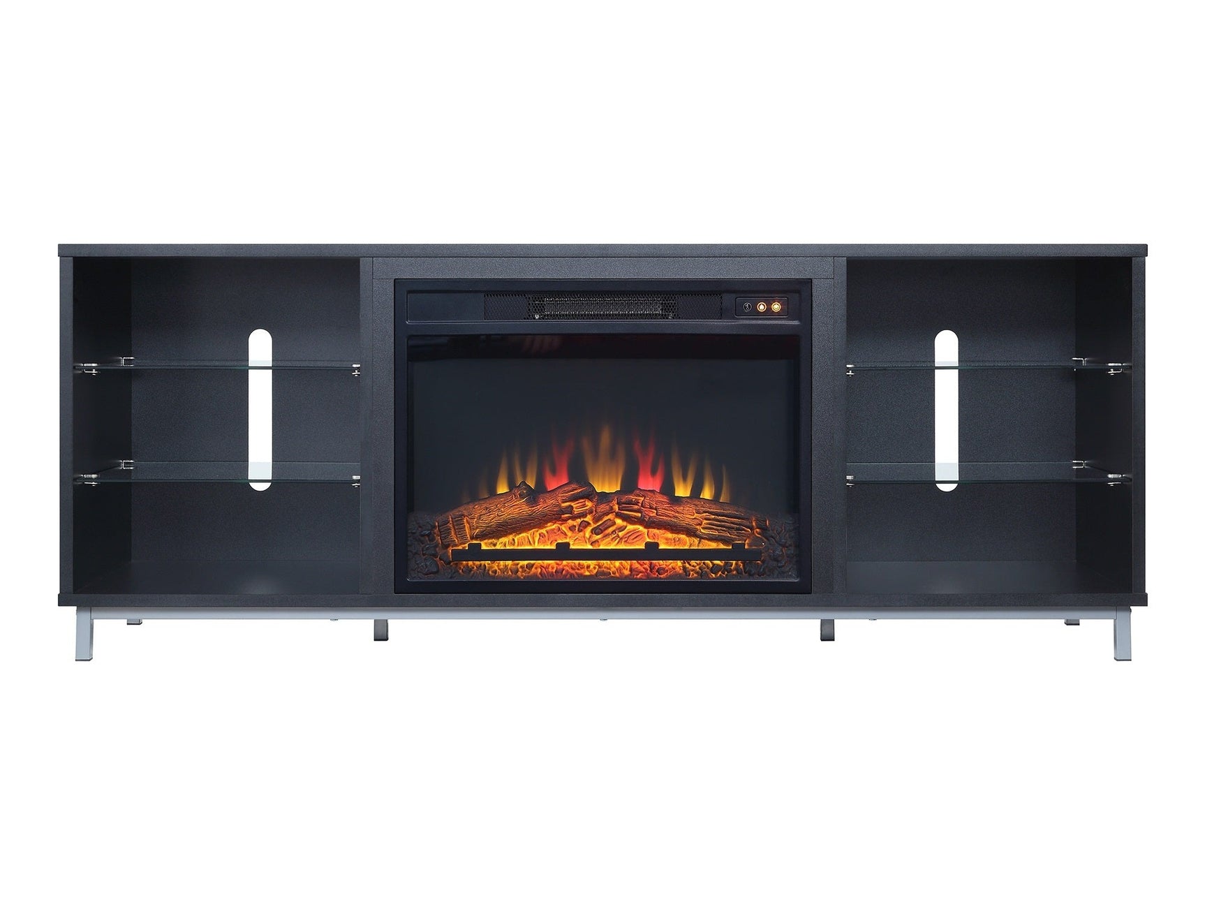 Brighton Fireplace in Onyx - Ornate Home