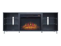 Brighton Fireplace in Onyx - Ornate Home