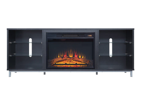 Brighton Fireplace in Onyx - Ornate Home