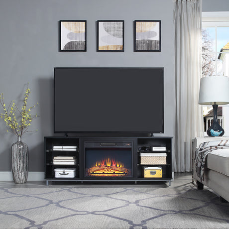 Brighton Fireplace in Onyx - Ornate Home