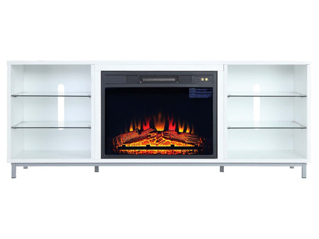 Brighton Fireplace in White - Ornate Home