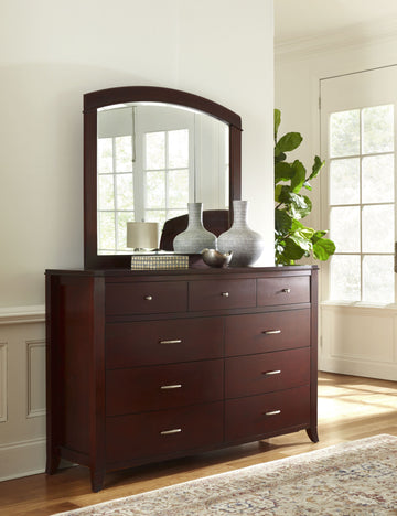 Brighton Mirror in Cinnamon - Ornate Home