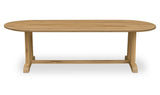 Brighton Natural Large Dining Table - Ornate Home
