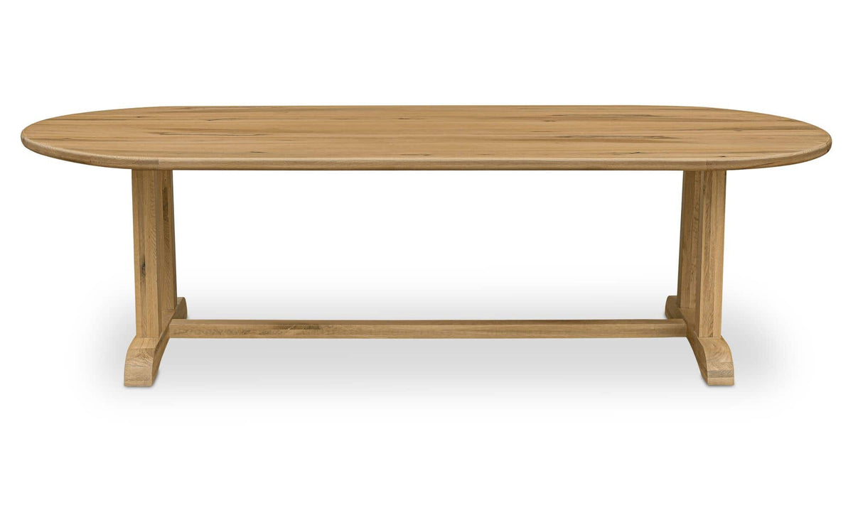 Brighton Natural Large Dining Table - Ornate Home
