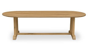 Brighton Natural Large Dining Table - Ornate Home