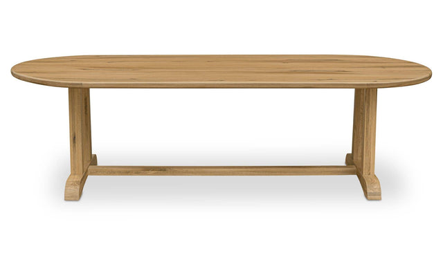 Brighton Natural Large Dining Table - Ornate Home