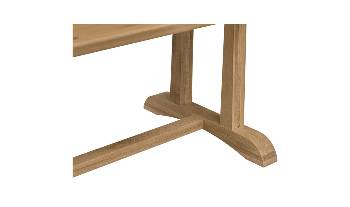 Brighton Natural Large Dining Table - Ornate Home