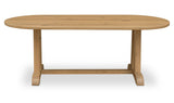 Brighton Natural Small Dining Table - Ornate Home