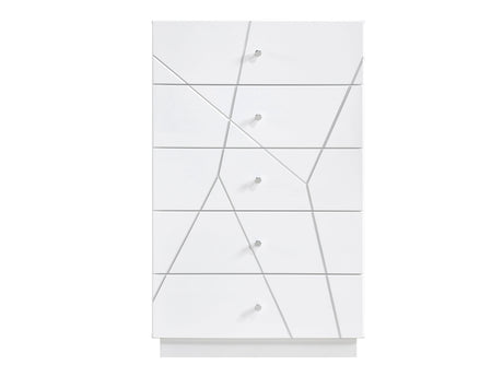 Brighton White Chest - Ornate Home