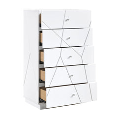 Brighton White Chest - Ornate Home