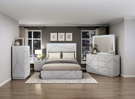 Brighton White Chest - Ornate Home