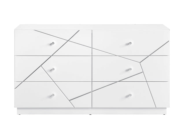 Brighton White Dresser - Ornate Home