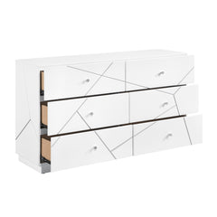 Brighton White Dresser - Ornate Home