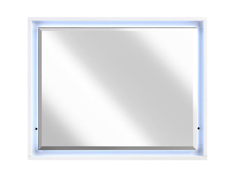 Brighton White Mirror - Ornate Home