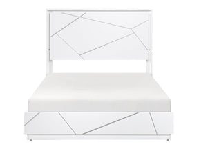 Brighton White Queen Bed - Ornate Home