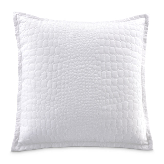 Brilliance White 26" Euro Sham - Ornate Home
