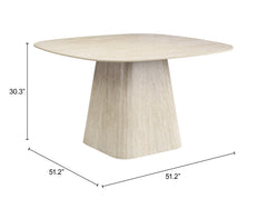 Brim Natural Dining Table - Ornate Home