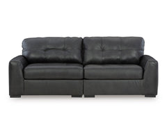 Brindley Pier Fog 2-Piece Sectional Loveseat - Ornate Home