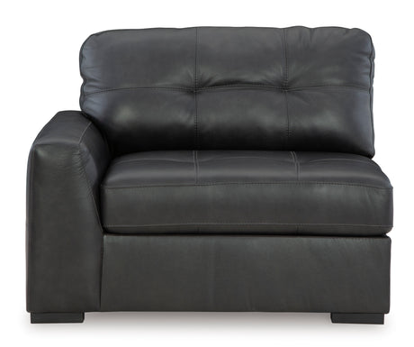 Brindley Pier Fog 3-Piece Sectional Sofa - Ornate Home