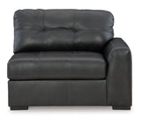 Brindley Pier Fog 3-Piece Sectional Sofa - Ornate Home