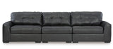 Brindley Pier Fog 3-Piece Sectional Sofa - Ornate Home