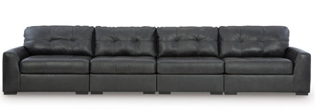 Brindley Pier Fog 4-Piece Sectional - Ornate Home