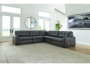 Brindley Pier Fog 5-Piece Sectional - Ornate Home