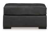 Brindley Pier Fog Oversized Accent Ottoman - Ornate Home