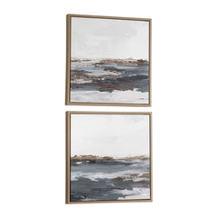 Bring Me In Multicolor Framed Landscape Painting (Set of 2) - Ornate Home