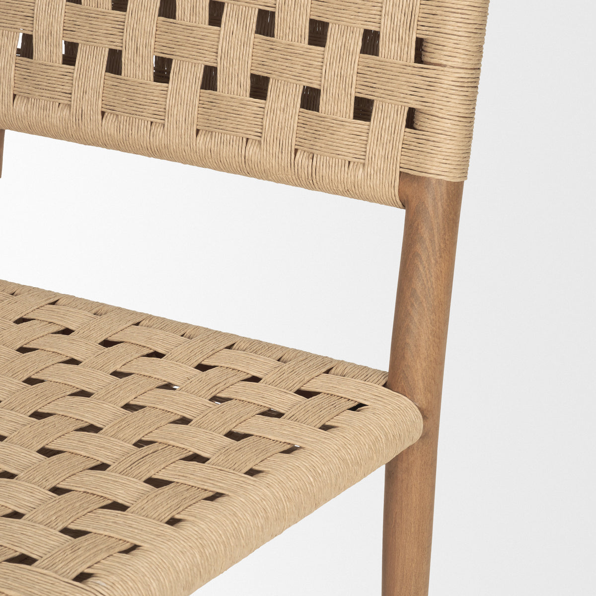 Brinley Brown Curved Back Dining Side Chair (Set of 2) - Ornate Home