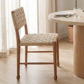 Brinley Brown Curved Back Dining Side Chair (Set of 2) - Ornate Home
