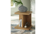 Brinstead Light Brown Chairside End Table (Online Special Price) - Ornate Home