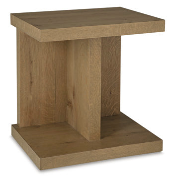 Brinstead Light Brown Chairside End Table (Online Special Price) - Ornate Home