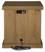 Brinstead Light Brown Chairside End Table (Online Special Price) - Ornate Home