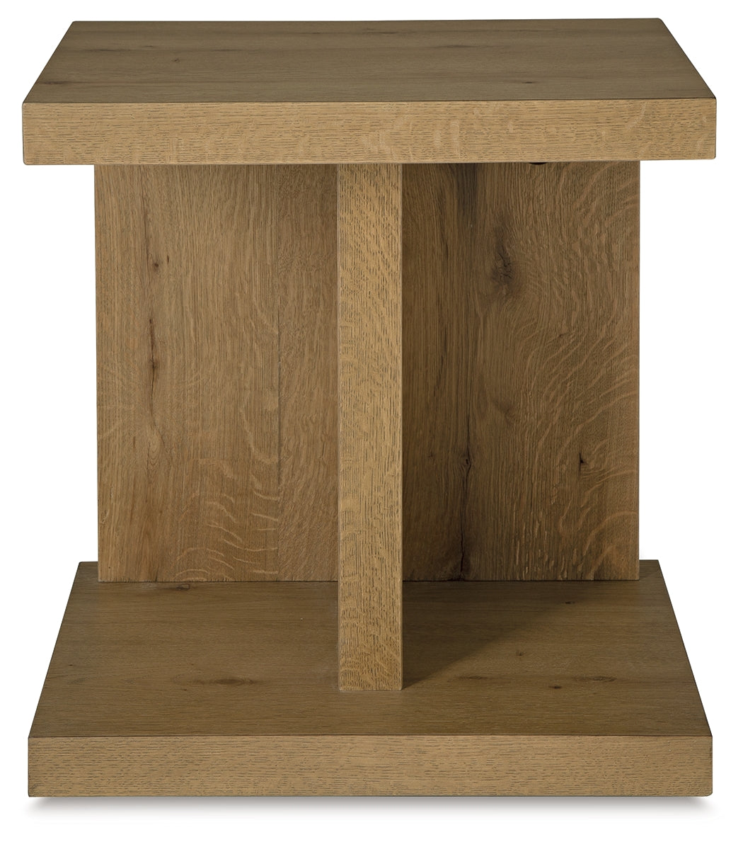 Brinstead Light Brown Chairside End Table (Online Special Price) - Ornate Home