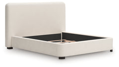 Brintstreet Beige Cal King Upholstered Bed - Ornate Home