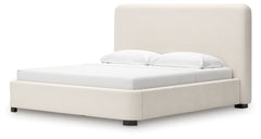 Brintstreet Beige King Upholstered Bed - Ornate Home