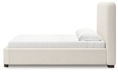 Brintstreet Beige King Upholstered Bed - Ornate Home