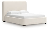 Brintstreet Beige Queen Upholstered Bed - Ornate Home