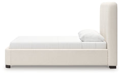 Brintstreet Beige Queen Upholstered Bed - Ornate Home