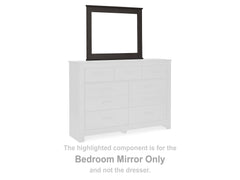 Brinxton Charcoal Bedroom Mirror - Ornate Home
