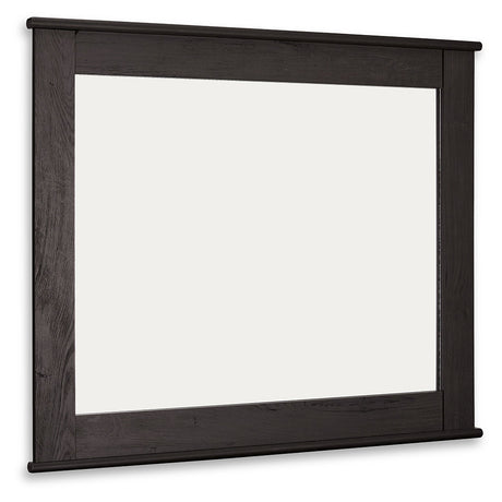 Brinxton Charcoal Bedroom Mirror - Ornate Home