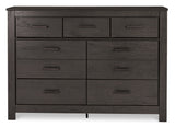 Brinxton Charcoal Seven Drawer Dresser - Ornate Home