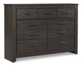 Brinxton Charcoal Seven Drawer Dresser - Ornate Home