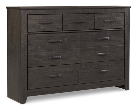 Brinxton Charcoal Seven Drawer Dresser - Ornate Home