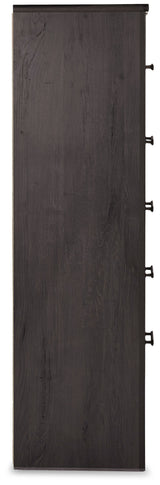 Brinxton King Panel Headboard, Dresser, Mirror, Chest and 2 Nightstands - Ornate Home