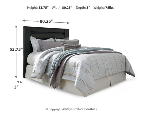 Brinxton King Panel Headboard, Dresser, Mirror, Chest and 2 Nightstands - Ornate Home